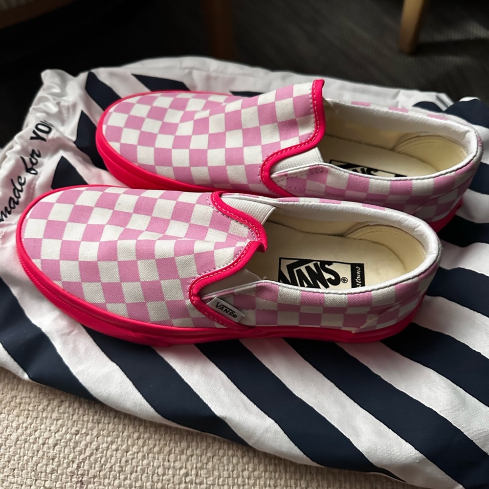 Classic Slip-On Checkerboard Vans